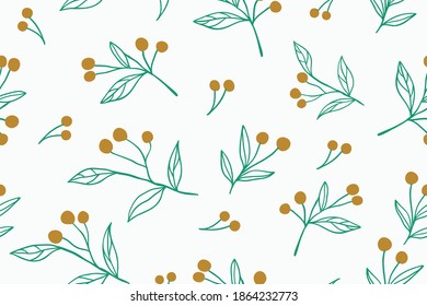 Happy Holidays Seamless pattern vector. Happy New year 2021 background. Happy Winter patterns design concept for fabric, cover, invitation card, website banner, social media story and post.