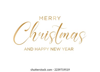 Happy Holidays Set, Holiday Text, Happy Holidays, Greeting Card, Handwritten Card, Merry Christmas Text, Happy New Year, New Year Text Set, Vector Holiday Text Isolated Illustration	