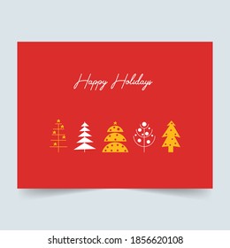 Happy Holidays website header or banner design. christmas Design  Banner Ads