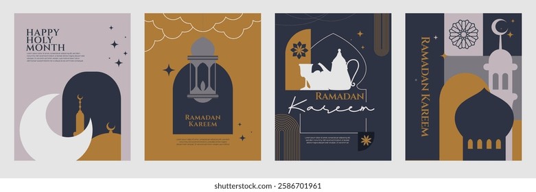 Happy Holy Month Ramadan Kareem Social Media Template