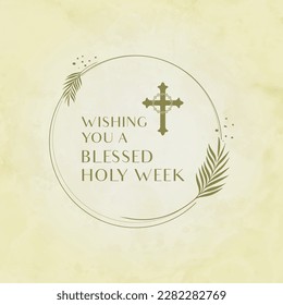 Happy Holy Week, Blessed, Christianity, Church, Jesus, Happy, Friday, Good, Holy Monday