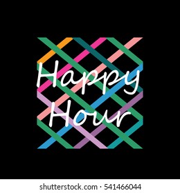 Happy hour.