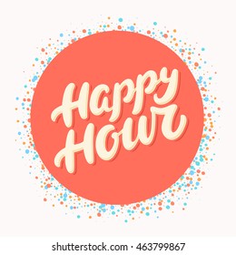 Happy hour banner. 