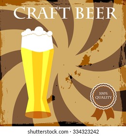 Happy Hour Beer Bar Stamp