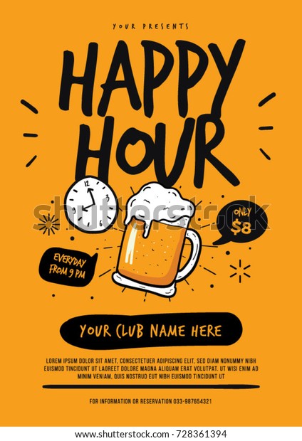 Happy Hour Beer\
Poster
