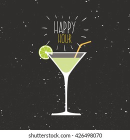 Happy hour label