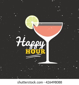 Happy hour label