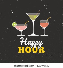 Happy hour label