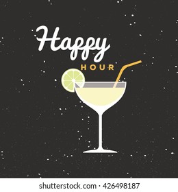 Happy hour label