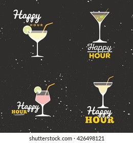 Happy hour labels