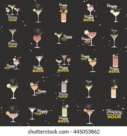 Happy hour labels