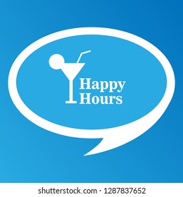 happy hours sign,label. happy hours speech bubble. happy hours tag sign,banner