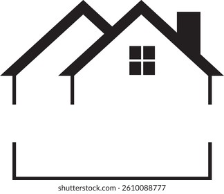 Happy House Love House roof Home Logo Skylight Shingle Property Housing Building