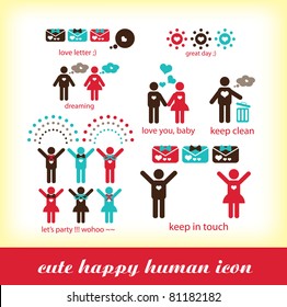 happy human icon