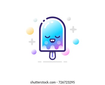 Happy ice cream.