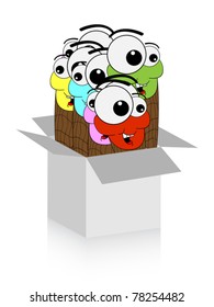 happy ice cream in box