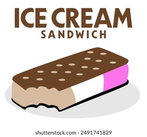 happy ice cream sandwich day with delicious ice cream sandwiches