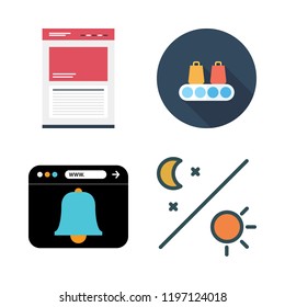 happy icon set. vector set about day, browser and supermarket icons set.