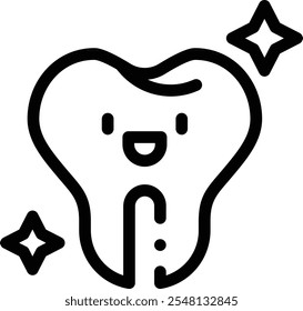 happy icon. Thin Linear Style Design Isolated On White Background