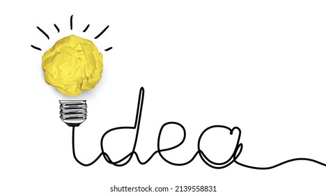 Happy idea concept in vector format