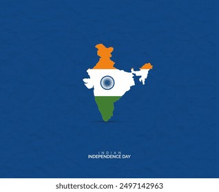 happy independence day, 15 August India independence day concept, flag, birds, vector illustration design.