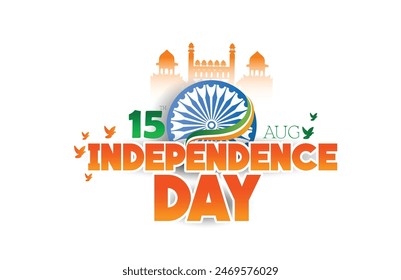 Feliz Día de la Independencia 15 de agosto, día de la libertad de la India