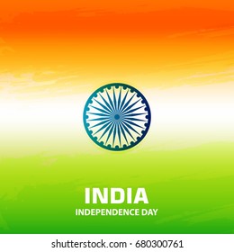 Happy Independence Day, 15th August design background.