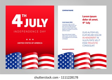 Happy independence day 4 th july, United states of america day. USA