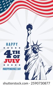 Happy independence day 4 th july, United states of america day.