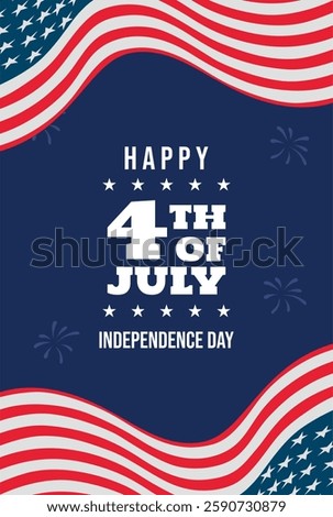 Happy independence day 4 th july, United states of america day.