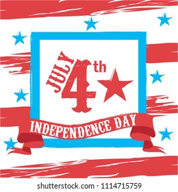 Happy independence day. 4th of July