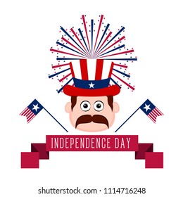 Happy independence day. 4th of July