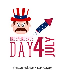 Happy independence day. 4th of July