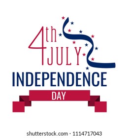 Happy independence day. 4th of July