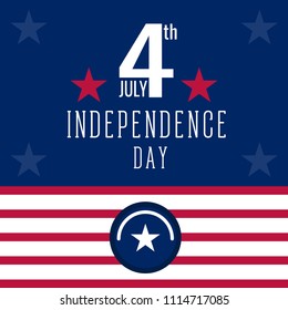 Happy independence day. 4th of July