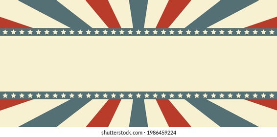 happy independence day 4th of july with american flag background for banner
