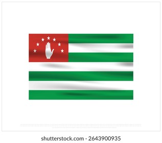Happy Independence day, Abkhazia Independence day, Abkhazia, Abkhazia Flag, 30 September, 30th September, Independence Day, National Day, National Flag, Icon, Vector Design Typographic Design