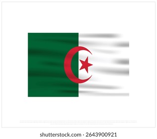Happy Independence day, Algeria Independence day, Algeria, Algeria Flag, 5 July, 5th July, Independence Day, National Day, National Flag, Icon,Vector Design Typographic Design