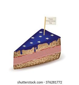 Happy Independence Day American Cake