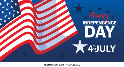 happy independence day american flag