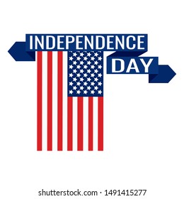 happy independence day background with some special object, vector illustration design