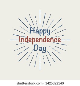 Happy independence day background. Vector eps10