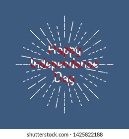 Happy independence day background. Vector eps10