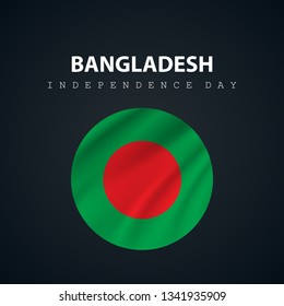 Happy Independence Day Bangladesh March 26th Concept Vector Illustration Use For Greeting Card, Wallpaper, Background, Banner, Poster And Landing Page Website