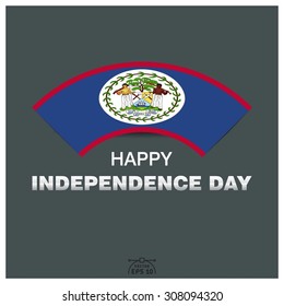 Happy independence day of Belize