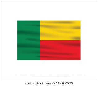 Happy Independence day, Benin Independence day, Benin, Benin Flag, 1 August, 1th August, Independence Day, National Day, National Flag, Icon, Vector Design Typographic Design