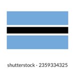 Happy Independence day, Botswana Independence day, Botswana, Botswana Flag, 30 September, 30th September, Independence Day, National Flag, Flag Icon, Typographic Vector Design, Editable, Background