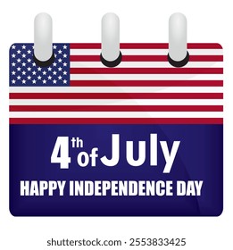Happy Independence day card. vector illustration