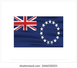 Happy Independence Day, Cook Island Independence Day, Cook Island, Cook Island Flag, 4 August, 4th August, Independence Day, National Day, National Flag Icon