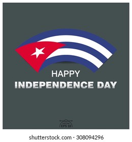 Happy independence day of Cuba